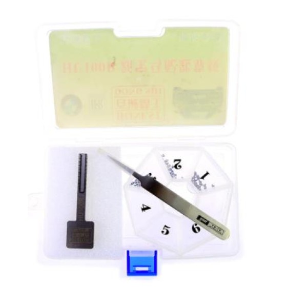 HU100R BMW Key Model,used for adjust key when cutting the blade